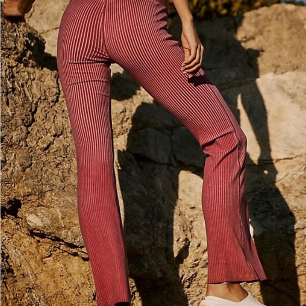 Free People Movement Mark My Words Slim Flare - Picture 2 of 3